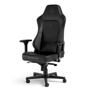 Silla Gamer Premium Cuero Sintético NobleChairs Hero Skyrim Negra
